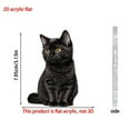 thumbnail image 5 of ROZYARD Decorative Black Cats Mirror Hanger Enhances Car Atmosphere & Reduces Fatigue, 5 of 13
