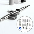 thumbnail image 1 of Juego de adaptadores de aerógrafo de 13 Uds., accesorios portátiles resistentes y duraderos de 1/8 "para compresor de aire, conector de desconexión de perfecl Adaptador rápido para aerógrafo, 1 of 8