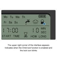 thumbnail image 3 of fastboy ABS Timed Garden Watering Controller With 6 Sets Of Programs Shuts Down Screen Automatic Watering Black European Teeth, 3 of 5