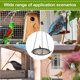 thumbnail image 3 of Vogelbath Outdoor Bird Feeder with Bathing Area Stainless Steel Bird Bath Bowl, Weatherproof for Balcony Garden Lawn, 3 of 5