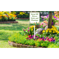 thumbnail image 5 of Eveokoki Keep Off Flower Bed And Plantings Yard Sign with Stake, Flower Metal Decor, 4.6x6inch Rustproof Aluminum Sign for Yard Garden Lawn Street Outdoor, 5 of 6