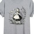 thumbnail image 3 of Alice In Wonderland - Alice Sketch - Juniors Ideal Flowy Muscle T-Shirt, 3 of 5