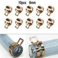 thumbnail image 1 of 10 Pcs Spring Hose Clips/Fuel Clamps Air Gas Water Pipe Self Clamping, 1 of 5