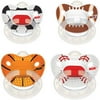 NUK Sports Silicone Orthodontic Pacifiers, 2-Pack, 6-18 months (Design May Vary)
