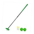 thumbnail image 2 of Putter de golf retráctil para diestros y zurdos, ideal para oficinas, patios y césped. Verde, 2 of 8