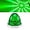 Green, variant on 1PC Universal Watermelon Lights for Semi Truck, Watermelon Led Lights 12-24V Side Maker Light for Truck Trailer, LED Water Melon Light Indicator (Blue)