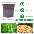 thumbnail image 2 of Price Drop Aromatherapy Candle Citronella Candle Three-core Large Iron Can Soy Wax Plant Oil Candle, 2 of 8