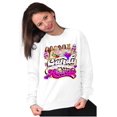 thumbnail image 3 of XOMG POP Dance Group Candy Hearts Women Crewneck Sweatshirt Brisco Brands M, 3 of 6