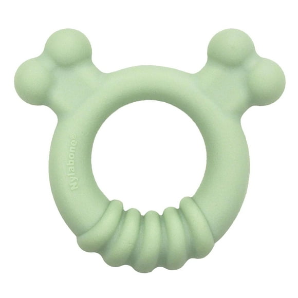 Anillo de Juguete Sensorial Nylabone Sabor a Pollo pequeño para Cachorros