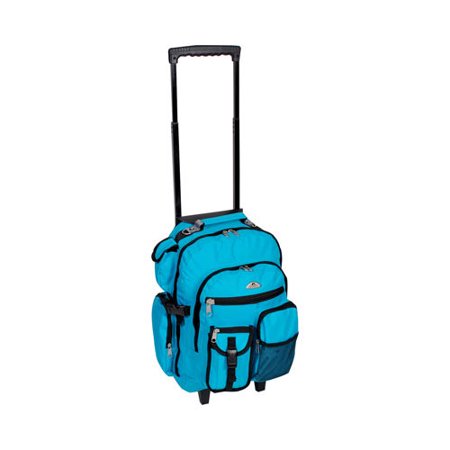 Everest Deluxe Wheeled Backpack 18.5"x 13.5"x 7"