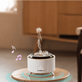 thumbnail image 3 of GJX Diffusers for Home,Jellyfish & Flame Spray Effects Humidifier,Bluetooth Speakers Scent Diffusers for Home,Grain, 3 of 5