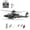 Dark Grey - 1 Battery, variant on C170 AH-64D Brushless RC Helicopter, 2.4G 6CH Flybarless RC Aircraft with One-Key Inverted Flight, TOF Altitude Hold & Optical Flow Positioning - RTF