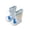 Blue-090, variant on Toddler Rain Boots for Boys Waterproof Kids 3DShark EVA Boots