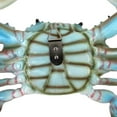 thumbnail image 7 of Large Lifelike Maryland Blue Crab Nautical Home Wall Plaque Tiki Bar Beach House Decor, 7 of 7