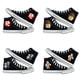 thumbnail image 2 of Roblox-zapatos de lona deportivos informales de dibujos animados para estudiantes, zapatillas de tablero con cordones, regalo de cumpleaños y Navidad, 2 of 5
