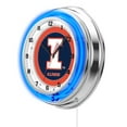 thumbnail image 2 of University of Illinois 19" Double Neon Wall Clock, 2 of 5
