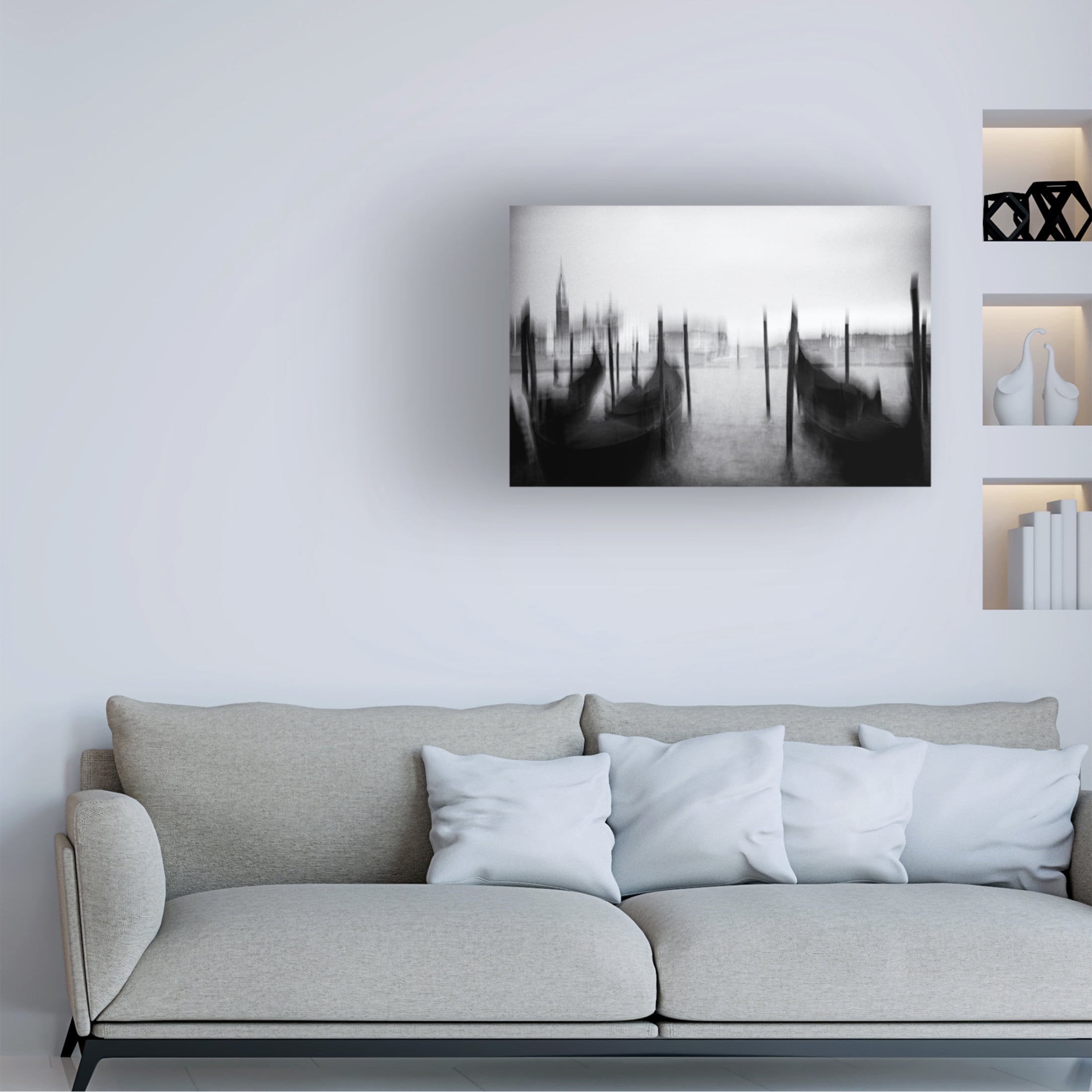 Trademark Fine Art Benjamine Hullot Scalvenzi Sognare a Venezia Canvas Wall Art