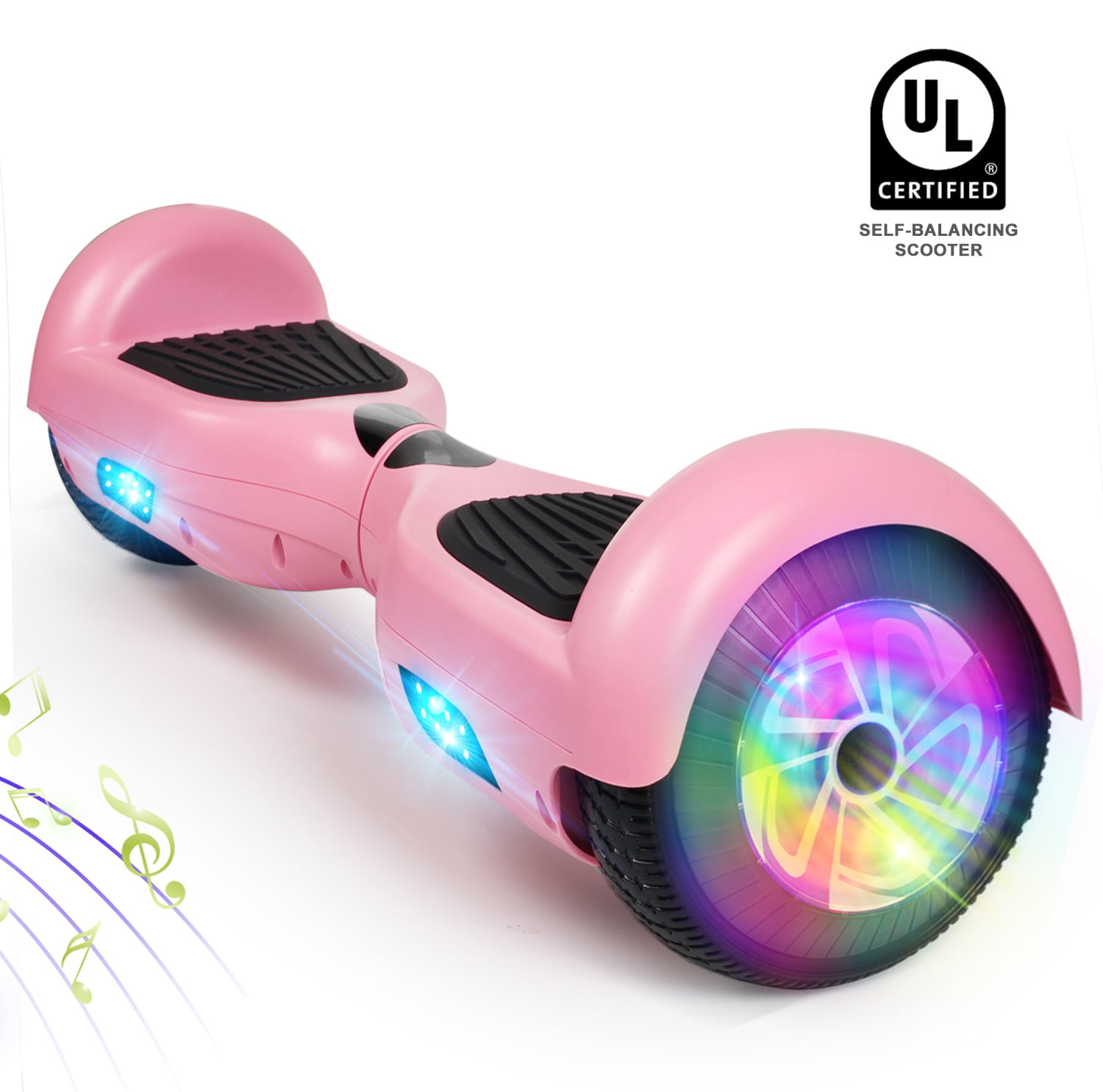 6.5" Bluetooth Hoverboard LED Self Balancing Electric Scooter UL2272 Without Bag 