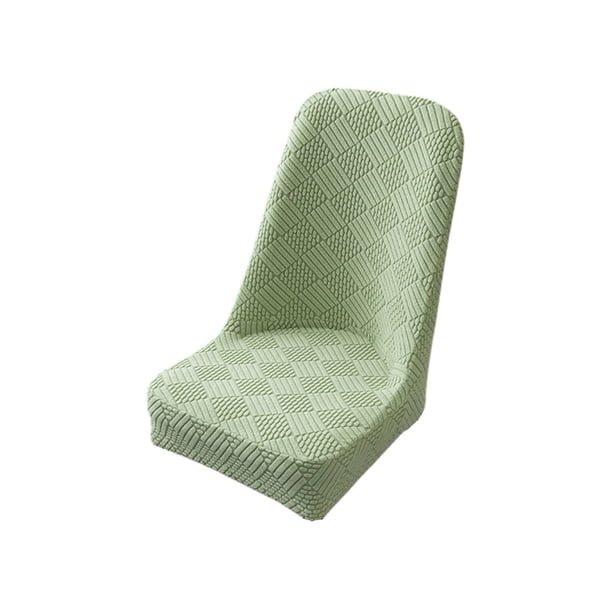 Mesa de Comedor Redonda Cubierta de la Silla de la Mesa de Comedor Elástica Semi Envuelta, Cubierta de la Silla Del Hogar Semicircular, Respaldo de Cojín, una Silla Universal