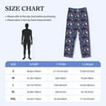 thumbnail image 4 of Lsque Underwater Animals Print Men's Pajama Pants, Lounge Pant - Comfortable Home Wear,Elastic Waistband, Stylish Design-Medium, 4 of 9