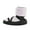 Purple-A, variant on Girls Ballet Warm up Booties Dance Slipper Boots Ballerina Elastic Shoes Fall Winter Strap Cotton Shoes for Children Purple S