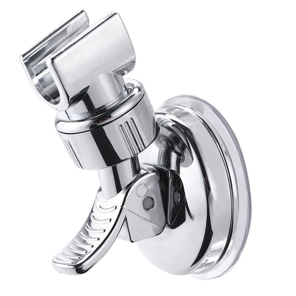 Shower Head Handset Holder Chrome Bathroom Wall Mount Adjustable