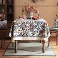 thumbnail image 3 of Mantel para mesa cuadrada Patdrea Designer, color azul, 170 x 170 cm, 3 of 9