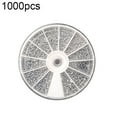 thumbnail image 3 of Joernso 600/1000Pcs M1.2/1.4/1.6 Screw Nut Eyeglasses Watch Repair Tool Assorted Kit, 3 of 5