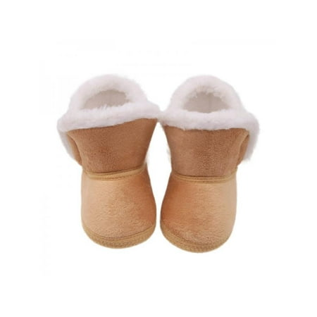 

Babula Baby Boy Girl Soft Sole Crib Boots Warm Shoes 0-18M