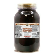 Thyroid Support Tincture, Kelp (Ascophyllum Nodosum) Dried Whole Plant, Oatstraw (Avena Sativa) Dried Stem and Leaf, Horsetail (Equisetum Arvense) Dried Herb Liquid Extract, Herbal Supplement 32 oz