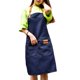 thumbnail image 1 of 1 Uds delantal cocina hogar impermeable antimanchas toallitas manos impermeables antimanchas algodón denim tamaño grande, 1 of 5