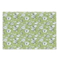 thumbnail image 1 of Tangerine Cutting Board, Repeating Pattern of Sketch Drawn Citrus Fruit with Leaves, Decorative Tempered Glass Cutting and Serving Board, in 3 Sizes, by Ambesonne, 1 of 2
