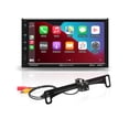 thumbnail image 1 of BOSS Audio Systems BVCP9700A-C - Reproductor multimedia inalámbrico Apple CarPlay para coche con Android - Pantalla táctil capacitiva de 7 pulgadas, Bluetooth, sin CD DVD, iluminación multicolor, cáma, 1 of 5