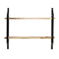 thumbnail image 7 of Veryke Industrial 2 Tiers Floating Wall Shelves, Wall Mounted Plant Stand, 7 of 7