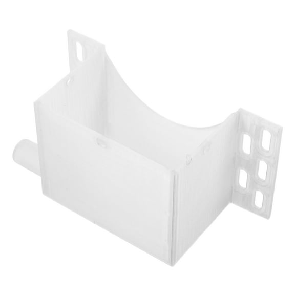 OFFIGAM Drip Tray with Drain Air Conditioner Water Pan Plastic Grey 1 Set for Home Office Outdoor Use