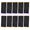 Black-10sheets, variant on Soft Foam Anti-blister Heel Strap Tape Self-adhesive Shoe Edge Anti-rub Strips Cuttable Foot Care Pads