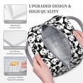 thumbnail image 4 of Lafuoo Seamless Pattern Cute Panda Pattern Large Portable Insulated Lunch Bag, Waterproof Zipper Insulated Lunch Bag for Men and Women-One Size, 4 of 6