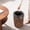 Brown, variant on YAWUBT Wicker Waste Basket, Handwoven Water Hyacinth Trash Can Small Bathroom Trash Can Boho Woven Decorative Office Garbage Cans for Bedroom Bathroom Kitchen Living Room