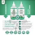 thumbnail image 4 of Doggie Dailies Pet Ear Cleaner, Tea Tree Oil, Witch Hazel and Soothing Aloe, Vet Formulated Ear Cleaner for Dogs, Gently Removes Wax and Debris, Reduces Odor, and Maintains Ear Cleanliness, 4 of 7
