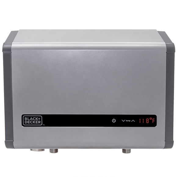 BLACK+DECKER 24 kW Self-Modulating 4.68 GPM Electric Tankless Water Heater, Multi-Application hot water heater electric