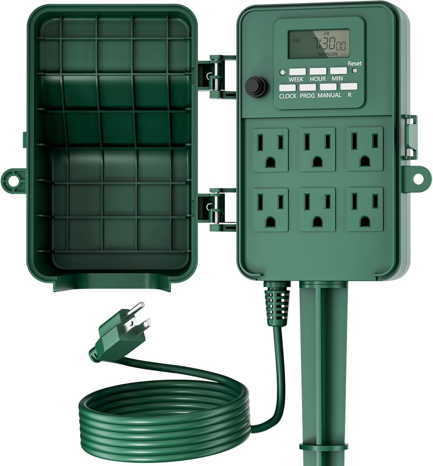 BN-LINK 7-Day Digital Outdoor Timer with Stake photo 1