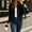 *Black, variant on Women's Ribbed Zip Up Long Sleeve Cropped Jacket,Lightweight Casual Jacket with Pocket Navy,Women's Plus S