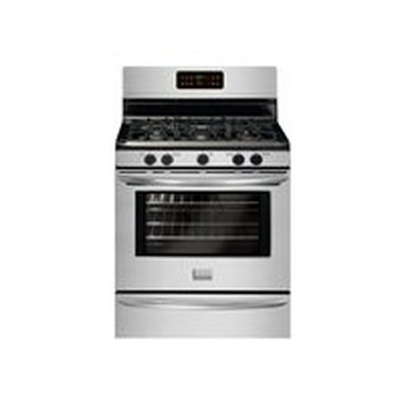 Frigidaire Gallery Series FGGF3030PF - Range - freestanding - niche - width: 30 in - depth: 24 in - with self-cleaning - stainless (Best Rated 30 Inch Electric Range)