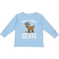 thumbnail image 3 of Inktastic Just a Boy Who Loves Goats Boys Long Sleeve Toddler T-Shirt, 3 of 5