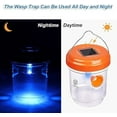 thumbnail image 6 of Wasp Traps for Hunting Wasps, Bees, Hornets, Insects, Yellow Jacket Traps, Wasp Trap Catcher, Reusable Solar Powered Hanging for Outdoor, 2 Packs$$Garden & Patio, 6 of 8