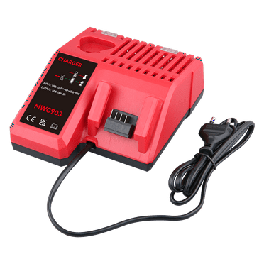 M12-18C Li-ion Battery Charger Replacement for Milwaukee 48-59-1812 48-11-2420 48-11-1815 48-11-1840 48-11-1841 48-11-1850 Power Tools Batteries