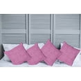 thumbnail image 6 of Ambesonne Vintage Throw Pillow Cover 4 Pack, Abstract Ethnic, 24", Magenta Pink, 6 of 6