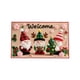 thumbnail image 2 of Seyotauo Winter Merry Christmas Santa Deer Snowflake Kitchen Rugs and Mats Kitchen Floor Mats Seasonal Decor Anti Slip Xmas Tree Cushion Case Bathroom Rug for Indoor Holiday Decoration, 2 of 6