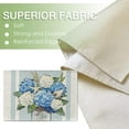 thumbnail image 2 of Spring Summer Hydrangea Flower Placemats Set of 4, Blue White Floral Mason Jar Beach Coastal Ocean Dining Table Place Mats, Nautical Starfish Shell Kitchen Decor Home Decoration 12 x 18 Inch, 2 of 5