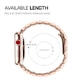 thumbnail image 6 of Fintie Band Compatible with Apple Watch 45mm 44mm 42mm Series 7/6/5/4/3/2/1/SE, Premium Stainless Steel Metal Replacement Wrist Strap Bracelet Compatible with All Versions 45mm 44mm 42mm Apple Watch, 6 of 7